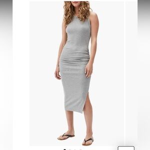 MICHEAL STARS Wren Side Slit Sleeveless Body-Con Midi Dress‎